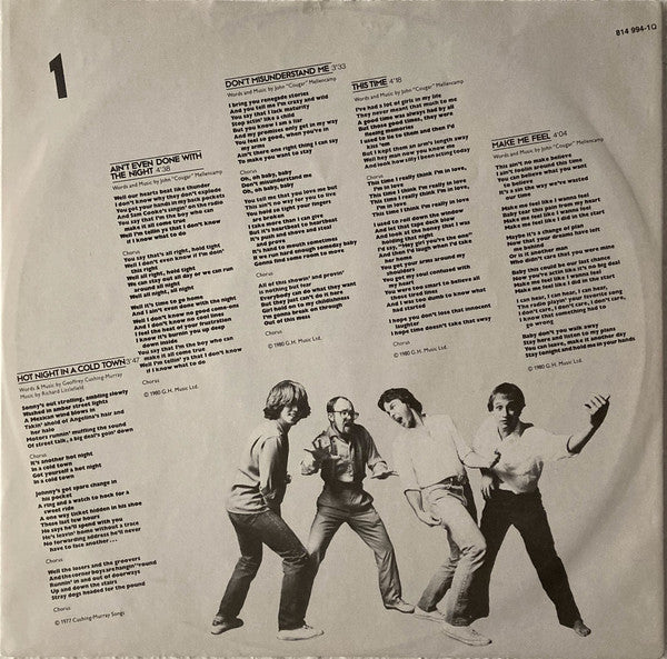 John Cougar Mellencamp : Nothin' Matters And What If It Did (LP, Album, RE)