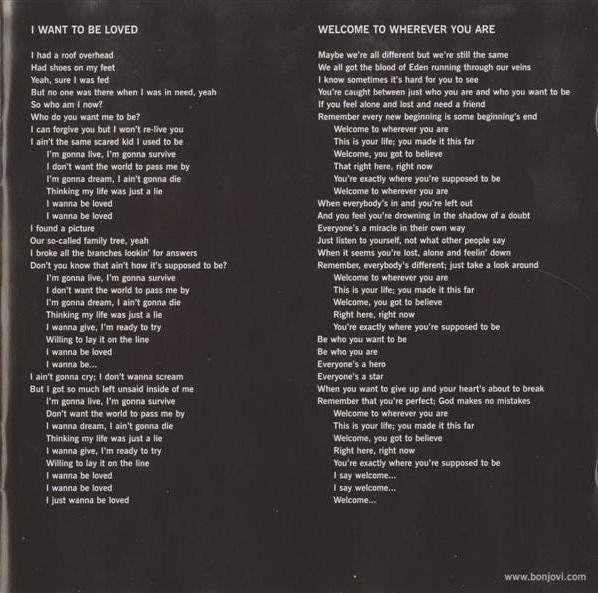 Bon Jovi : Have A Nice Day (CD, Album)