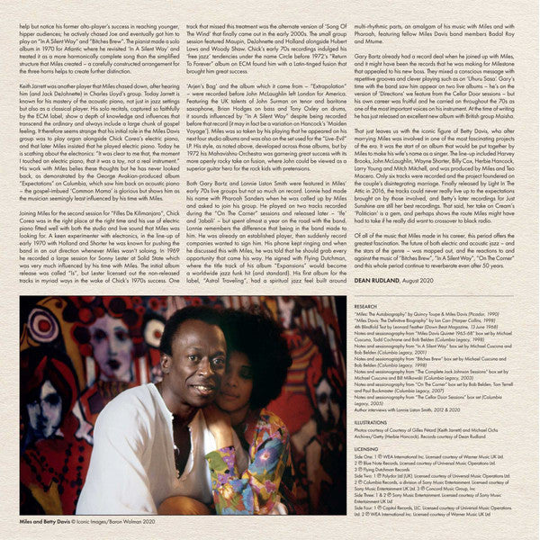 Various : Directions In Music 1969 To 1973 (Miles Davis, His Musicians And The Birth Of A New Age Of Jazz) (2xLP, Comp)