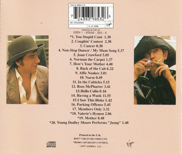 Derek & Clive : Come Again "Further Ejaculations From......" (CD)