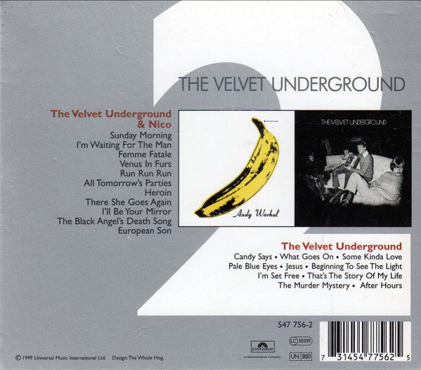 The Velvet Underground & Nico The Velvet Underground - The Velvet Underground & Nico The Velvet Underground (CD) (Very Good Plus (VG)) - DaddyPop