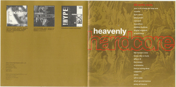 Various : Heavenly Hardcore (CD, Comp, P/Mixed)