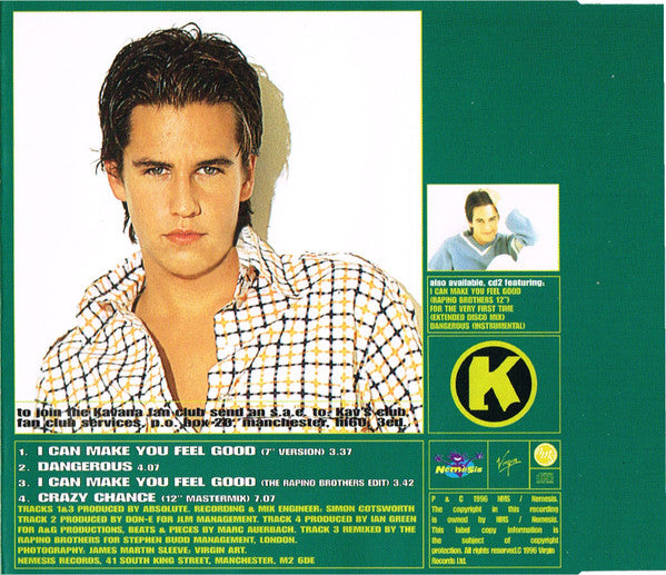 Kavana : I Can Make You Feel Good (CD, Single, CD1)