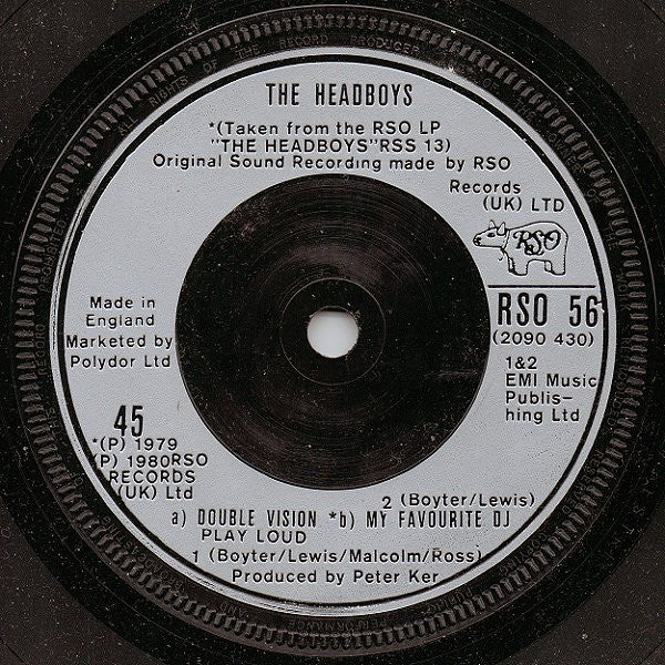 The Headboys : Kickin' The Kans (7", Single)