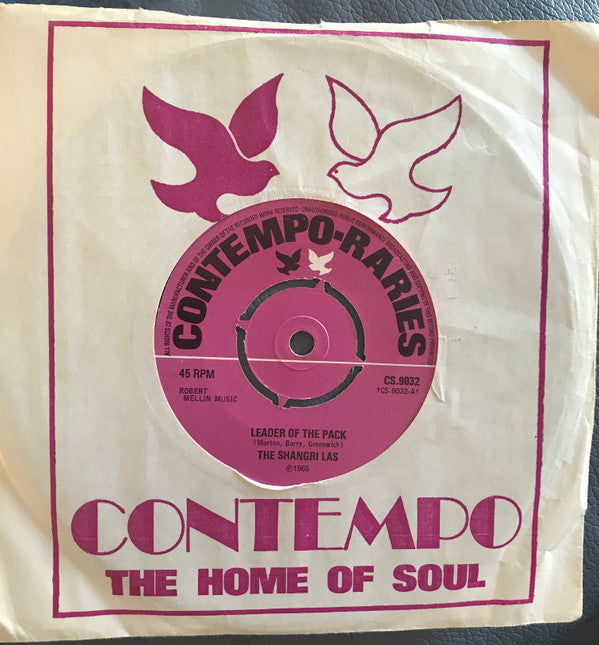 The Shangri-Las : Leader Of The Pack (7", RE, Sol)