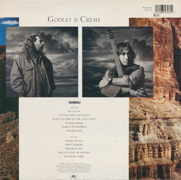 Godley & Creme : Goodbye Blue Sky (LP, Album)