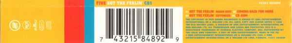 Five : Got The Feelin' (CD, Single, Enh, CD1)