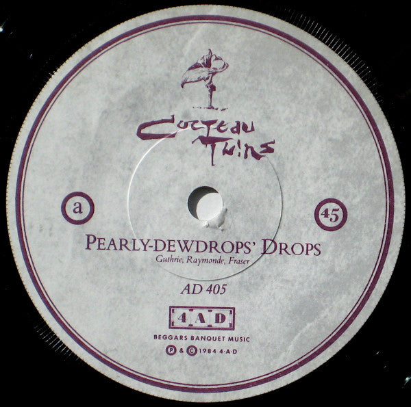 Cocteau Twins : Pearly-Dewdrops' Drops (7", Single)