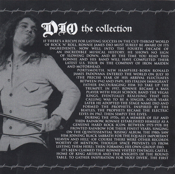 Dio (2) : The Collection (CD, Comp, RP)