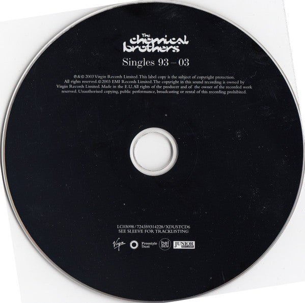 The Chemical Brothers : Singles 93-03 (CD, Comp, RE)