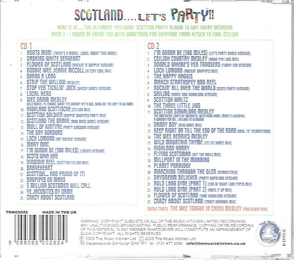 Various : Scotland....Let's Party!! (2xCD, Comp)