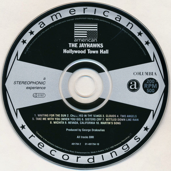 The Jayhawks : Hollywood Town Hall (CD, Album)