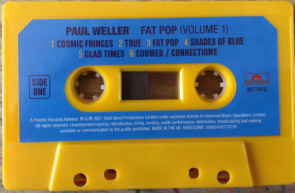 Paul Weller : Fat Pop (Volume 1) (Cass, Album, Ltd, Yel)