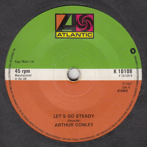 Arthur Conley : Sweet Soul Music (7", RE)