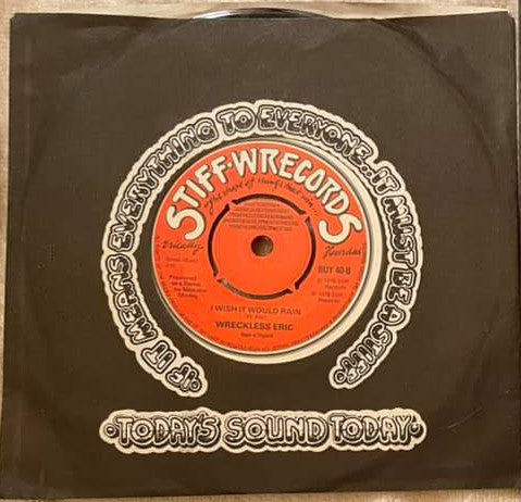 Wreckless Eric : Crying, Waiting, Hoping (7", Single)