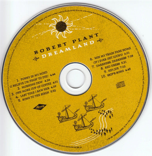 Robert Plant : Dreamland (CD, Album)
