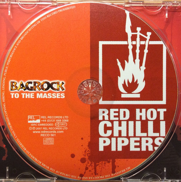 Red Hot Chilli Pipers : Bagrock To The Masses (CD, Album)