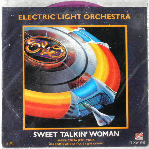 Electric Light Orchestra : Sweet Talkin' Woman (7", Single, Styrene, Pur)