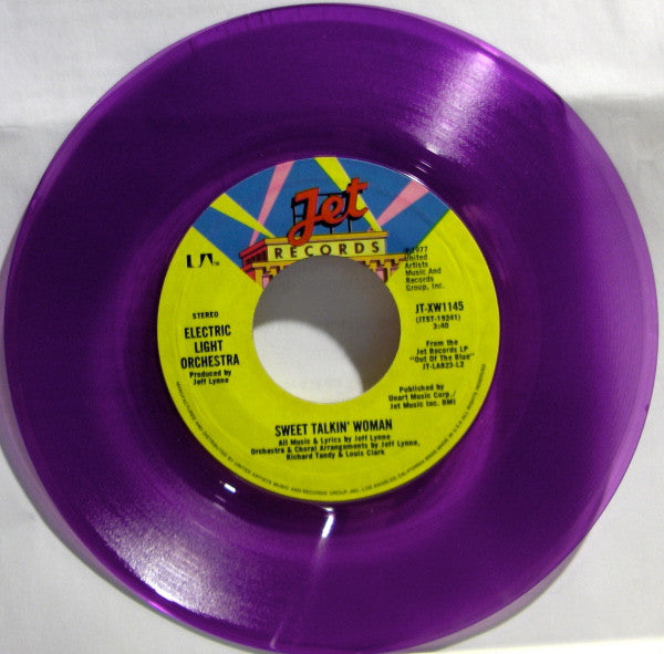 Electric Light Orchestra : Sweet Talkin' Woman (7", Single, Styrene, Pur)