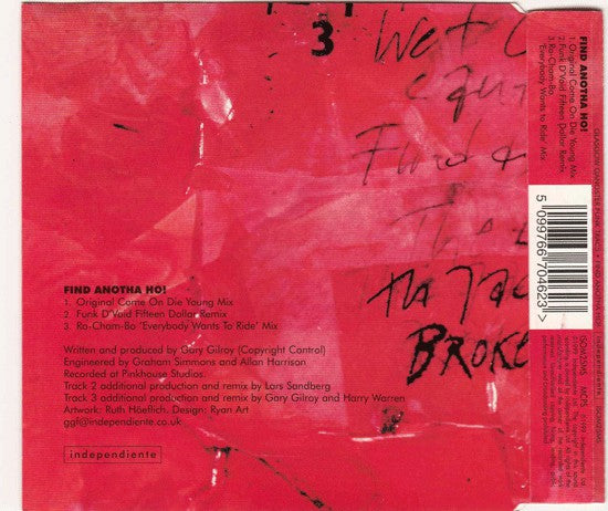 Glasgow Gangster Funk : Find Anotha Ho! (CD, Single)
