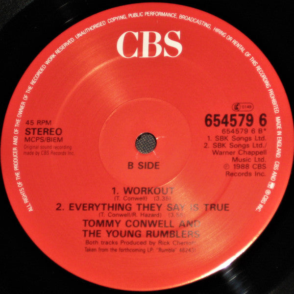 Tommy Conwell And The Young Rumblers : If We Never Meet Again (12", Single)