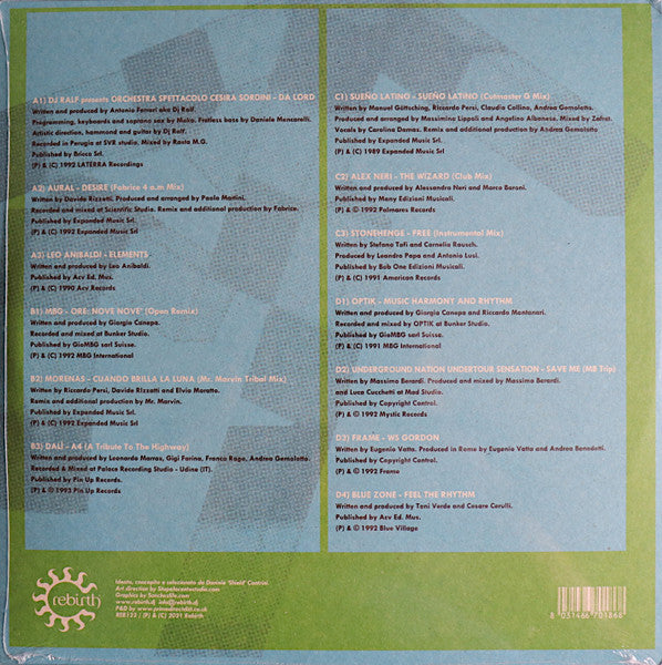 Various : Ciao Italia (Generazioni Underground) (2xLP, RSD, Comp)