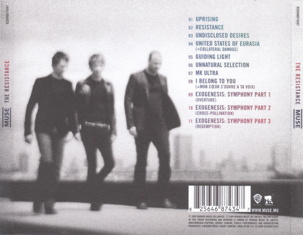 Muse : The Resistance (CD, Album, Jew)