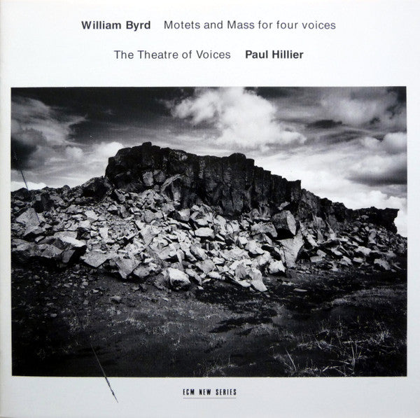 William Byrd, Theatre Of Voices, Paul Hillier : Motets And Mass For Four Voices (CD, Album, RE, RP)