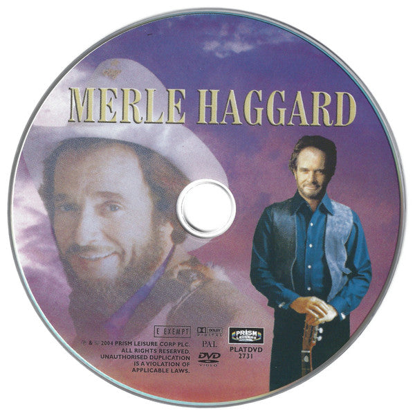 Merle Haggard : The "Hag" Live In Concert (DVD, PAL)