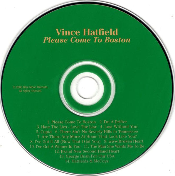 Vince Hatfield : Please Come To Boston (CD)