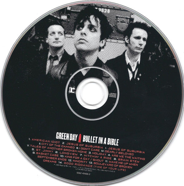 Green Day : Bullet In A Bible (CD, Album + DVD-V, PAL + Dig)