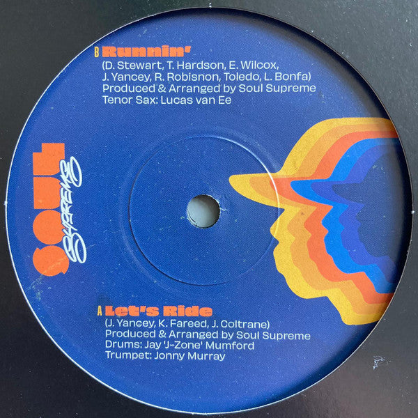 Soul Supreme (4) : Let's Ride / Runnin' (7", Single)