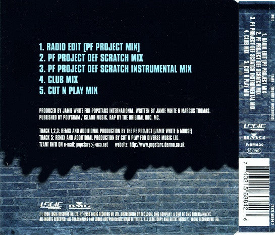 Tzant Feat. ODC MC : Sounds Of Wickedness (CD, Single)