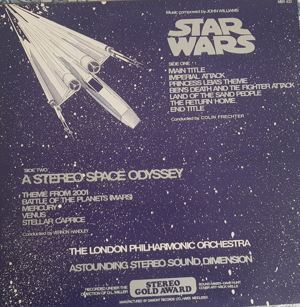 London Philharmonic Orchestra, John Williams (4) : Star Wars / A Stereo Space Odyssey (LP, Album)