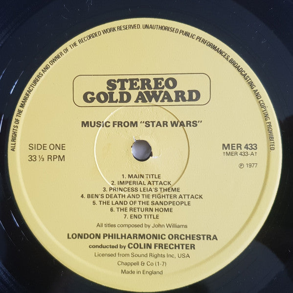 London Philharmonic Orchestra, John Williams (4) : Star Wars / A Stereo Space Odyssey (LP, Album)