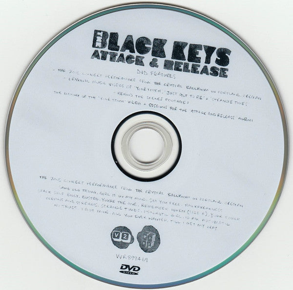 The Black Keys : Attack & Release (CD, Album + DVD-V, NTSC, Reg + Dlx)