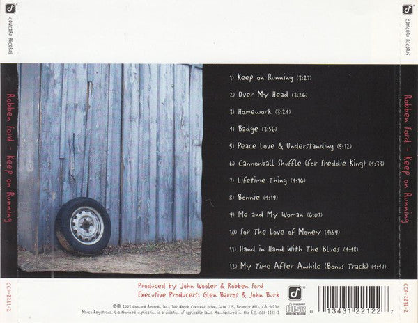 Robben Ford : Keep On Running (CD, Album)