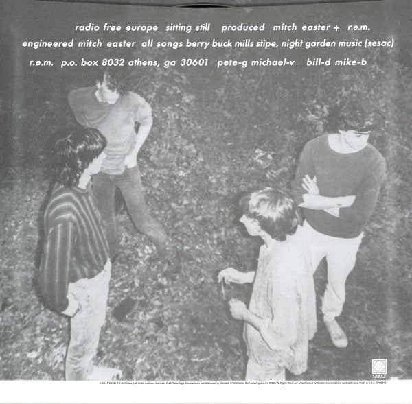 R.E.M. : Radio Free Europe (7", Single, RE)