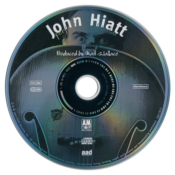 John Hiatt : Perfectly Good Guitar (CD, Album)