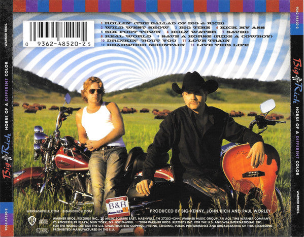 Big & Rich : Horse Of A Different Color (CD, Album)