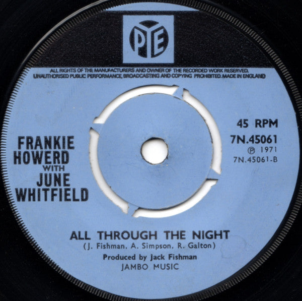 Frankie Howerd With June Whitfield : Up Je T'Aime (7", Single)