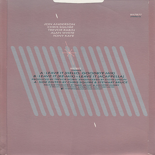 Yes : Leave It (12")