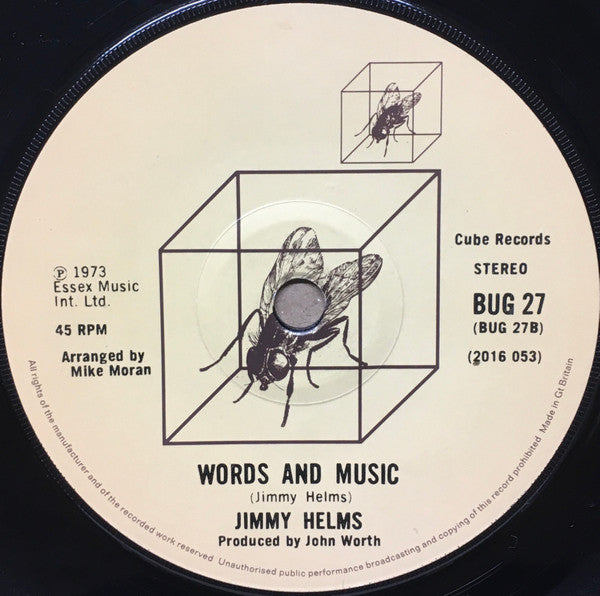 Jimmy Helms : Gonna Make You An Offer You Can't Refuse (7", Single)