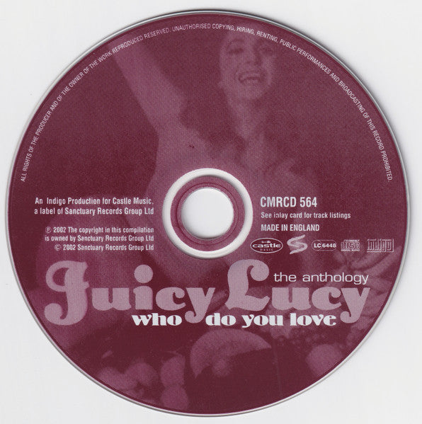 Juicy Lucy - Who Do You Love The Anthology (CD) (Near Mint (NM Or M-)) - DaddyPop