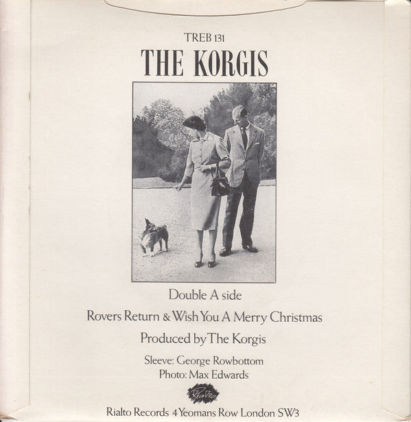 The Korgis : Rovers Return / Wish You A Merry Christmas (7", Sol)
