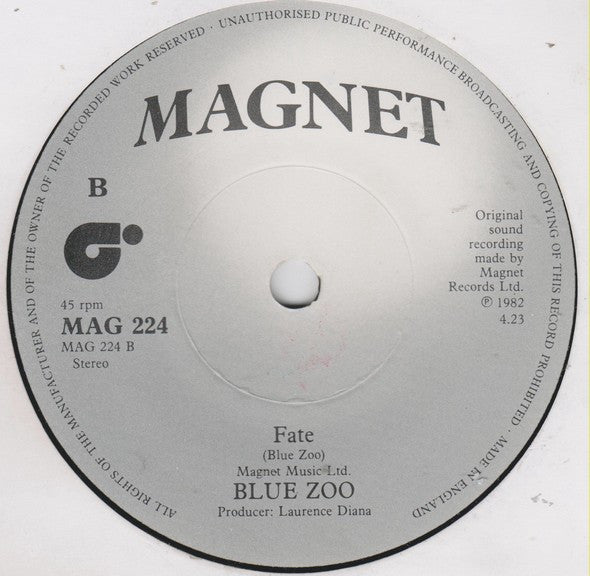 Blue Zoo : I'm Your Man (7", Single)