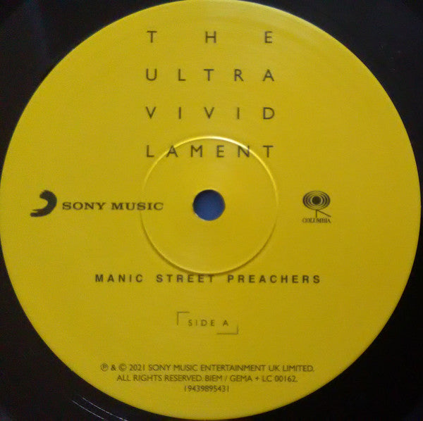 Manic Street Preachers : The Ultra Vivid Lament (LP, Album, 180)
