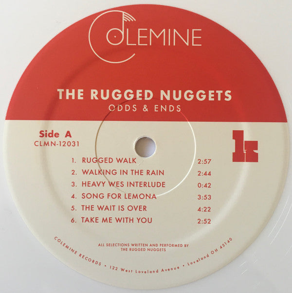 The Rugged Nuggets : Odds & Ends (LP, Album, Ltd, Whi)