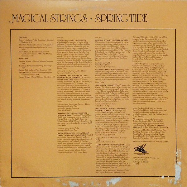 Magical Strings, Philip Boulding, Pam Boulding : Spring Tide (LP)