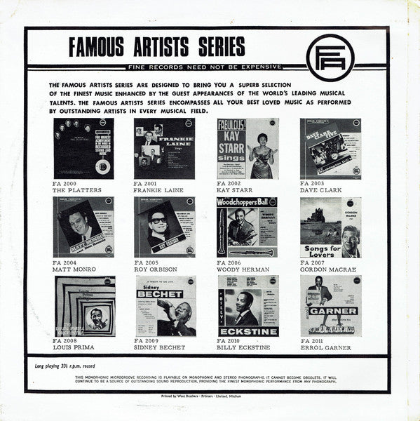 Woody Herman And His Orchestra : At The Woodchoppers Ball (LP, Album, RE)